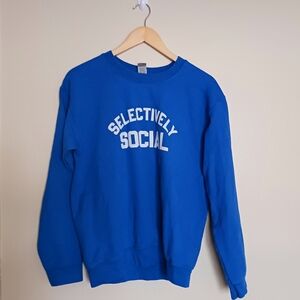 Apricot Lane Selectively Social Swearshirt